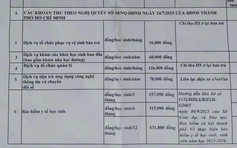 Phụ huynh nhiều trường tại TP.HCM ngỡ ngàng với các khoản thu đầu năm học, vì sao?