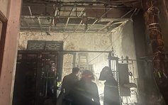 Cháy nhà trong ngách nhỏ ở Hà Nội nghi do bị phóng hỏa