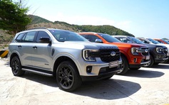 SUV 7 chỗ: Ford Everest lại áp đảo, Isuzu mu-X nâng cấp vẫn không thoát 'ế'