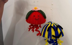 Lồng đèn Trung thu labubu, babythree, con sứa... được săn đón mấy ngày qua