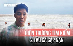 Bão số 10: Khẩn cấp cứu hộ 2 tàu cá gặp nạn ở Quảng Trị