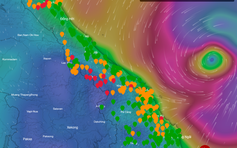 Thủ tướng yêu cầu 21 tỉnh ứng phó thiên tai trong mưa bão số 10
