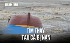 Phát hiện tàu cá chìm ở cửa Gianh, Phó tư lệnh Quân khu 4 chỉ đạo khẩn