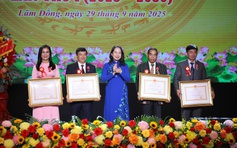 Phó chủ tịch nước Võ Thị Ánh Xuân: Kịp thời tôn vinh gương người tốt, việc tốt