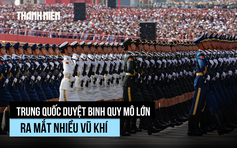 Trung Quốc duyệt binh lớn kỷ niệm 80 năm chiến thắng phát xít