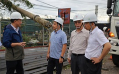 Huy động 2.400 thợ điện khắc phục lưới điện sau bão số 10