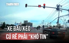 Phạt nặng tài xế sau cú rẽ phải 'khó tin' trên quốc lộ 13