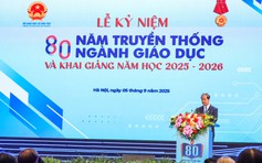 Kỷ niệm 80 năm truyền thống ngành giáo dục và khai giảng năm học 2025-2026
