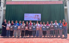 FPT cùng LG kiến tạo 'lớp học thông minh' cho 80 trường khó khăn trên toàn quốc