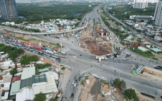 Thêm hầm chui tại nút giao An Phú chuẩn bị thông xe, cứu kẹt xe khu Đông