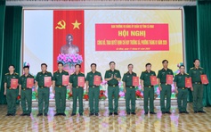 Cà Mau điều động, bổ nhiệm 64 chỉ huy trưởng Ban CHQS xã phường