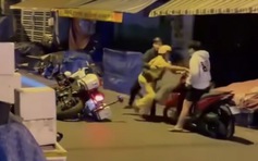 CSGT TP.HCM xác minh clip 2 người đàn ông chống đối lực lượng làm nhiệm vụ