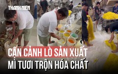 Triệt phá lò sản xuất mì sợi 'ngậm' hóa chất ở TP.HCM: 10 năm đầu độc người tiêu dùng