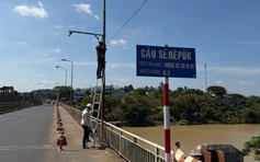 Vì sao phải lắp camera AI trên cầu Sêrêpốk?