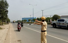 CSGT TP.HCM tăng cường kiểm soát, xử lý nghiêm các vi phạm về giao thông