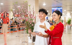 Vietjet nhận vận chuyển mai, đào Tết Nguyên đán 2026, từ ngày 15.1