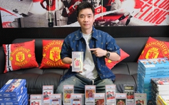 Chàng trai sở hữu 19 thẻ chữ ký của cầu thủ Cristiano Ronaldo