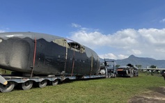 Đưa máy bay vận tải C-119 từ Đồng Nai về trưng bày tại sân bay Tà Cơn