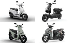 VinFast tung 4 mẫu xe máy điện mới: Có xe ga thể thao, hỗ trợ đổi pin