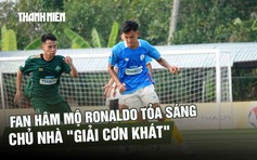 Cầu thủ 1m85 thần tượng Ronaldo tỏa sáng, Trường ĐH Đồng Tháp giải ‘cơn khát’ trên sân nhà
