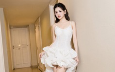 Chân dài miên man nhờ sự quyến rũ của váy mullet