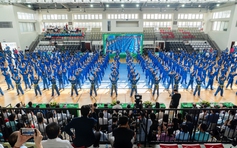 Nestlé MILO đồng hành cùng lễ khai mạc hội thi thể dục thể thao học sinh TP.HCM