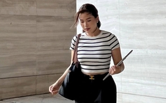 Quần tây xếp ly đang trở lại mạnh mẽ trên đường phố