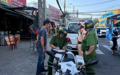 TP.HCM: Xử lý kiên quyết vi phạm vỉa hè, lòng đường ở nhiều tuyến phố