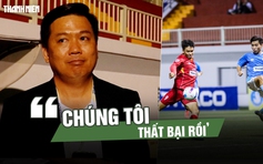 Cựu vương mất vé vào VCK, HLV Phạm Thái Vinh: ‘Chúng tôi thất bại rồi’