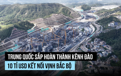 Trung Quốc sắp hoàn thành kênh đào 10 tỉ USD kết nối vịnh Bắc bộ
