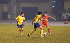 Chủ nhà U.19 Phong Phú Hà Nam vươn lên dẫn đầu giải U.19 nữ quốc gia