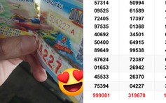 Xổ số miền Nam ngày 29 tháng 1: Vừa xuất hiện 10 tờ trúng đài An Giang