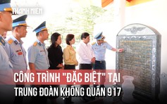 Báo Thanh Niên dựng bia tưởng niệm 18 liệt sĩ tại Trung đoàn Không quân 917