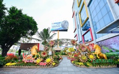 Khai mạc đường hoa Vũ khúc Xuân Bính Ngọ cửa ngõ sân bay Tân Sơn Nhất