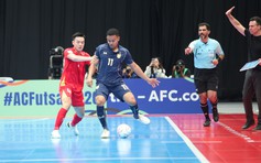 Việt Nam 0-1 Thái Lan, VCK futsal châu Á 2026: 'Voi chiến' chiếm ngôi đầu
