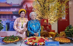 Giữ hương tết xưa: Mâm bánh rồng bay đến trời Á - Âu