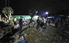 Đào hầm, đặt container giữa vườn cây để 'nuôi' người nghiện ma túy