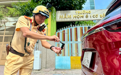 Hơn 3.700 xe bị CSGT TP.HCM phạt nguội vì dừng đỗ sai, chạy quá tốc độ