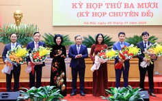 Hà Nội kiện toàn loạt nhân sự HĐND, UBND
