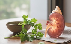 Thận yếu: Uống nước rau mùi tây liệu có tốt?