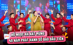 Hồ Ngọc Hà mang sắc xuân rực rỡ hát mừng 40 năm Báo Thanh Niên