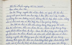 Lan tỏa trên mạng xã hội: Nữ sinh viên viết thư tay cảm ơn các ân nhân