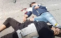 Quảng Trị: Sau tai nạn với xe khách, 3 thiếu niên nằm bất động trên QL1