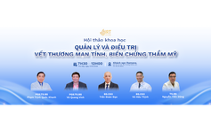 Hội thảo khoa học quản lý và điều trị vết thương mãn tính, biến chứng thẩm mỹ