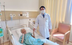 Bệnh nhân 88 tuổi ung thư dạ dày hồi phục sau phẫu thuật tại Vinmec Nha Trang