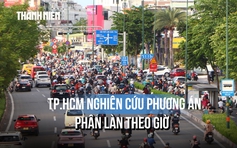 Giờ cao điểm xe máy kín đường, TP.HCM nghiên cứu giảm làn ô tô để chống ùn tắc ra sao?