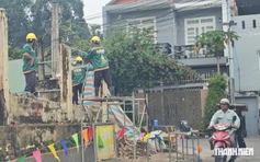 Vụ sập tường bao ở Đồng Nai: Chủ đầu tư cam kết khắc phục