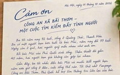 Công an giúp cụ ông 92 tuổi tìm lại bạn thân sau hơn 40 năm mất liên lạc
