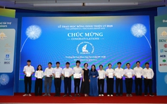 Học bổng Đinh Thiện Lý: Gieo mầm xanh thiện nguyện
