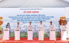 Khởi động mô hình trường học xã hội chủ nghĩa kiểu mẫu ở Đồng Nai